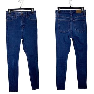 MADEWELL Curvy High Rise Skinny Jeans